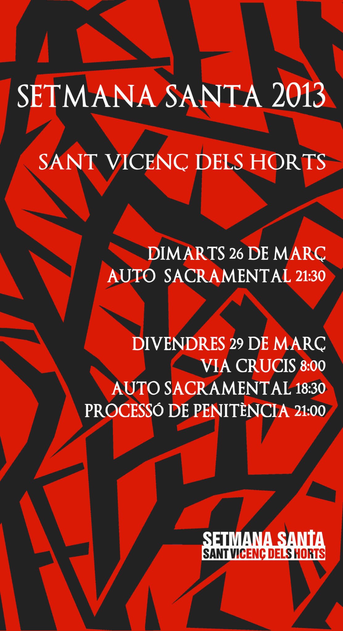 Semana Santa en Sant Vicenç dels Horts  